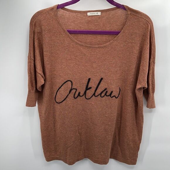 Teaspoon Outlaw lightweight sweater medium EUC cotton blend - Picture 3 of 9